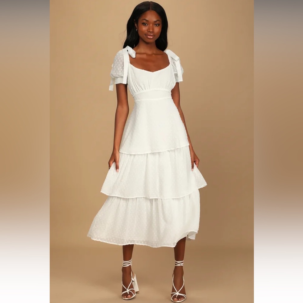 White dress